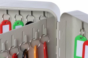 Maul MAUL Schlüsselkasten 40 Schlüssel, abschließbar grau 6