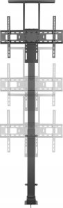 Art UCHWYT TV-WINDA STEROWANY ELEKTRYCZNIE AR-93M MOBILNY 60KG max 80" VesaMax600x400 3