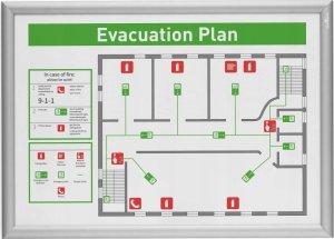 Durable DURABLE Klapprahmen Aluminium A2 silber 11
