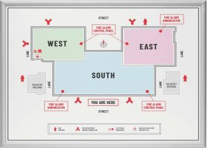 Durable DURABLE Klapprahmen Aluminium A1 silber 14