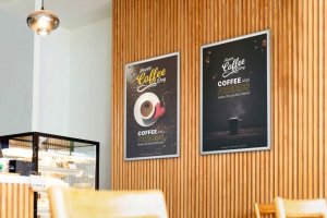 Durable DURABLE Klapprahmen Aluminium A1 silber 8