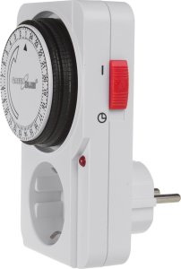 GreenBlue Włącznik czasowy - timer mechaniczny GreenBlue, 48 programów, max. obciążenie 16A, IP20, GB360 F 5