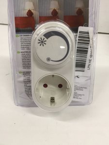 Lampka wtykowa do gniazdka REV REV Adapter Plug with integr. LED-Dimmer,white EMD201 20270112 2