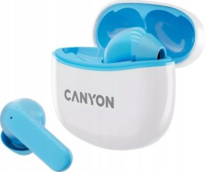 Słuchawki Canyon CANYON Słuchawki dokanałowe TWS-5 Etui Niebieskie 3