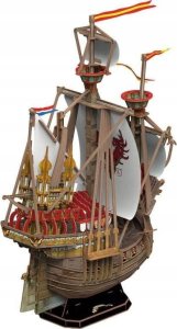 Harry Potter Harry Potter - Puzzle 3D 207 elementów w ozdobnym pudełku (Statek Durmstrang) 10