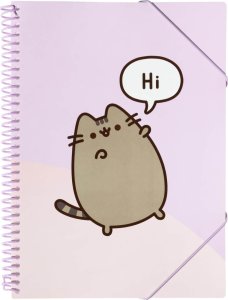 Pusheen Pusheen - Skoroszyt A4 z gumką + 30 przezroczystych koszulek 1