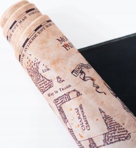 Harry Potter Harry Potter - Mata gamingowa / na biurko XXL  Mapa Huncwotów (80 x 35 cm) 6
