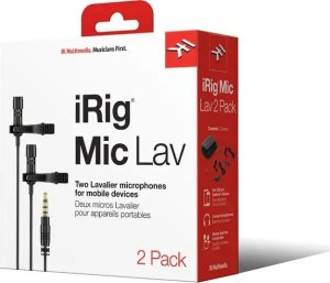 Mikrofon IK Multimedia IK iRig Mic Lav 2 Pack - Zestaw mikrofonowy 12