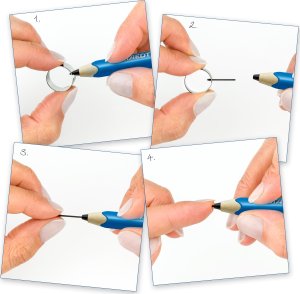 Staedtler Mars Lumograph digital Jumbo 100% PEFC + 5 Spitzen 6