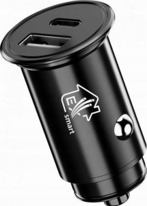 Ładowarka ExtraLink Extralink Smart Life 38W, 1x USB-C, 1x USB-A, czarny 2