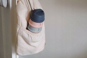 . BEABA Pojemniki na mleko w proszku 4 komory mineral grey/pink (opakowanie zbiorcze 6 szt.) 4