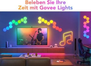 Govee Govee Glide Hexa Light Panels 5-Pack, LED Light 5