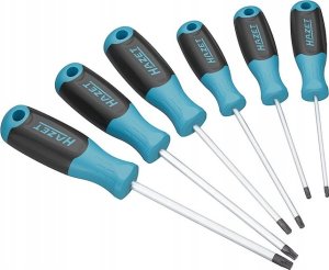 Hazet Hazet screwdriver set 811T/6 TORX, 6-piece (blue/black, non-slip HAZET 3-component handle) 1