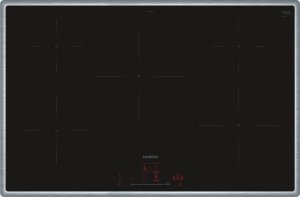 Płyta grzewcza Siemens Siemens EH845HVB1E iQ100, independent hob (black/stainless steel, 80 cm, Home Connect) 1