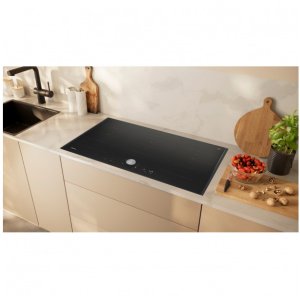 Płyta grzewcza Neff Neff T69TTX4L0 N 90, independent hob (black/stainless steel, 90 cm) 1