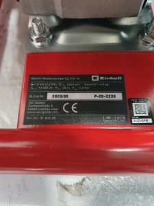 Einhell Einhell petrol water pump GC-PW 16 (red/black, 1.6 kW) 14