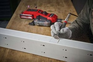 Einhell Einhell cordless grinding / engraving tool (stat) TE-MT 18/34 Li-Solo, straight grinder (red/black, without battery and charger) 11