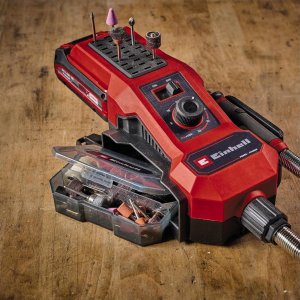 Einhell Einhell cordless grinding / engraving tool (stat) TE-MT 18/34 Li-Solo, straight grinder (red/black, without battery and charger) 4