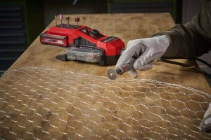 Einhell Einhell cordless grinding / engraving tool (stat) TE-MT 18/34 Li-Solo, straight grinder (red/black, without battery and charger) 9