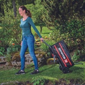 Einhell Einhell transport and hose trolley, for cordless hose reel GE-HR 18/30 (grey, tool-free insertion of the hose reel) 2
