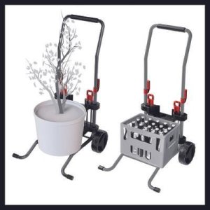 Einhell Einhell transport and hose trolley, for cordless hose reel GE-HR 18/30 (grey, tool-free insertion of the hose reel) 4