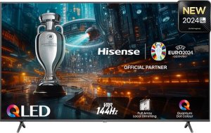 Telewizor Hisense Hisense 55E77NQ PRO, QLED TV - 55 - silver, UltraHD/4K, triple tuner, PVR, 120Hz panel 1