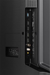 Telewizor Hisense 55E77NQ PRO, QLED TV - 55 - silver, UltraHD/4K, triple tuner, PVR, 120Hz panel 4