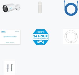 Kamera IP Reolink Reolink P330M, surveillance camera (white/black, PoE, dual lens) 4