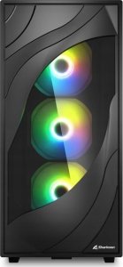 Obudowa Sharkoon Rebel C80G RGB czarna 2