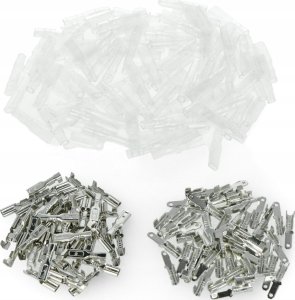 Eurokomp Zestaw konektorów 2,8mm+koszulki 200szt.E5938 2