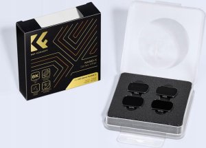 Filtr Kf Zestaw Filtrów K&f Szarych Nd 4w1 Nd4 Nd8 Nd16 Nd32 Do Dji Osmo Pocket 3 / Sku.2093 2