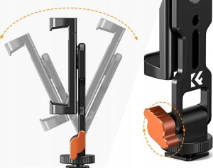 Statyw Kf Uchwyt Statywowy Na Statyw 1/4"" Iso Na Telefon Smartfon Obrotowy Metal K&f / Kf31.094 / Ms18 3