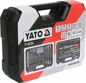 Zestaw narzędzi Yato Zestaw narzędziowy 1/4"", 1/2""  KPL 93SZT Yato 7