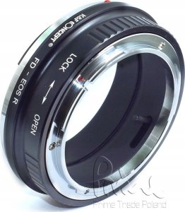 Kf Adapter Redukcja Na Obiektyw Canon Fd Do Canon Eos R Rf Rp K&f / Kf06.378 / Fd-eos R 6