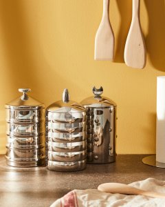 Alessi Alessi Kitchen Box Kalisto 2 CB02 Stainless Steel 2