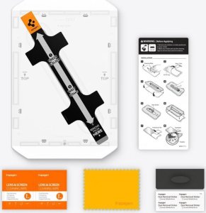 Spigen GLAS.TR EZ FIT - Szkło hartowane do iPad Air 11" (M2, 2024) (AGL07798) 6