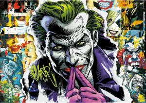 Trefl Puzzle 1000 elementów Premium Plus Joker Batman 2