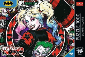 Trefl Puzzle 1000 elementów Premium Plus Harley Quinn Batman 3