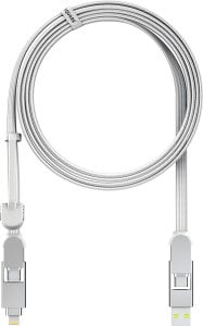 Kabel USB Rolling Square Kabel Rolling Square - inCharge XL 2m biały - Gwarancja bezpieczeństwa. Proste raty. Bezpłatna wysyłka od 170 zł. 1