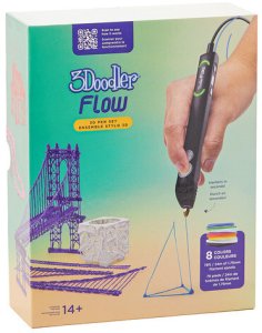 Długopis 3D 3Doodler Flow Essentials zestaw długopis 3D+ szpule 9