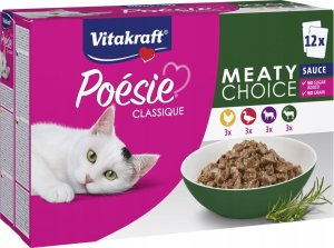 Vitakraft VITAKRAFT POESIE CLASSIQUE multip Meaty przysmak dla kota12x85g 1