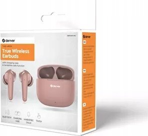 Słuchawki Denver Słuchawki douszne BT TWS Denver TWE-48DR różowe 4