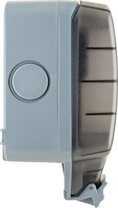 Schwaiger Gniazdo zewnętrzne IP66 1-gniazdowe Gniazdo Schuko podtynkowe 2