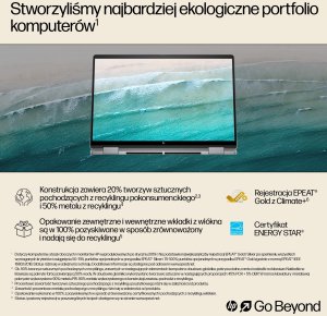 Laptop HP HP ENVY x360 14 - Ryzen 5 8640HS | 14"-WUXGA-Dotyk | 16GB | 512GB | Win11Pro | Srebrna 12