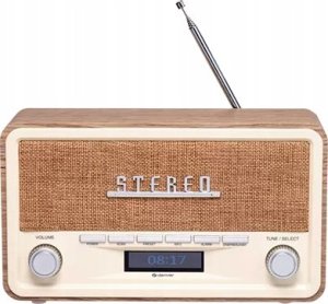 Radio Denver Radio retro Denver DAB-18 ligh wood 2