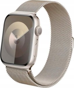 Crong Crong Milano Steel – Pasek ze stali nierdzewnej do Apple Watch 42/44/45/49 mm (szampański) 3