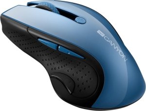 Mysz Canyon CANYON Mysz MW-01, Blue Led Sensor, 6 przycisków, Niebiesko-Szara 2