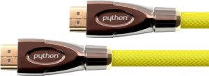 Kabel PYTHON Python HDMI« 2.0 Kabel AKTIV 4K2K Nylongeflecht gelb 30m 1