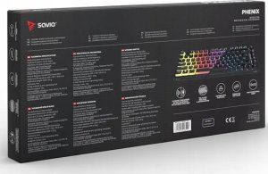 Klawiatura Savio Phenix Gateron Yellow Pro Pudding 7