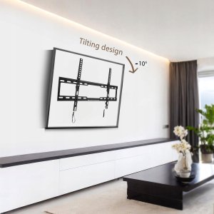 Maclean Uchwyt do TV , max VESA 600x400, 32-80", 45kg, reg. odchylenia +0°~-10°, MC-413 9